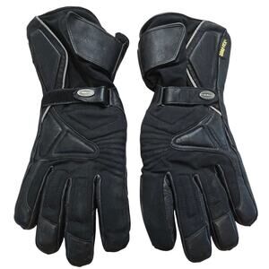 HELD GORTEX Leather Waterproof Black Motorcycle Gloves 9L